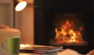 Big Freeze Prompts Families to Gather Around Living-Room Fires for S’mores