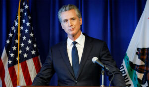 Gavin Newsom Scrutinized Over Claims to Champion Free Speech, Gun Rights and Life