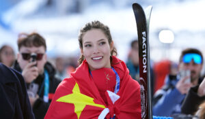 Eileen Gu’s decision to compete for China draws comparisons to representing a 1930s fascist state