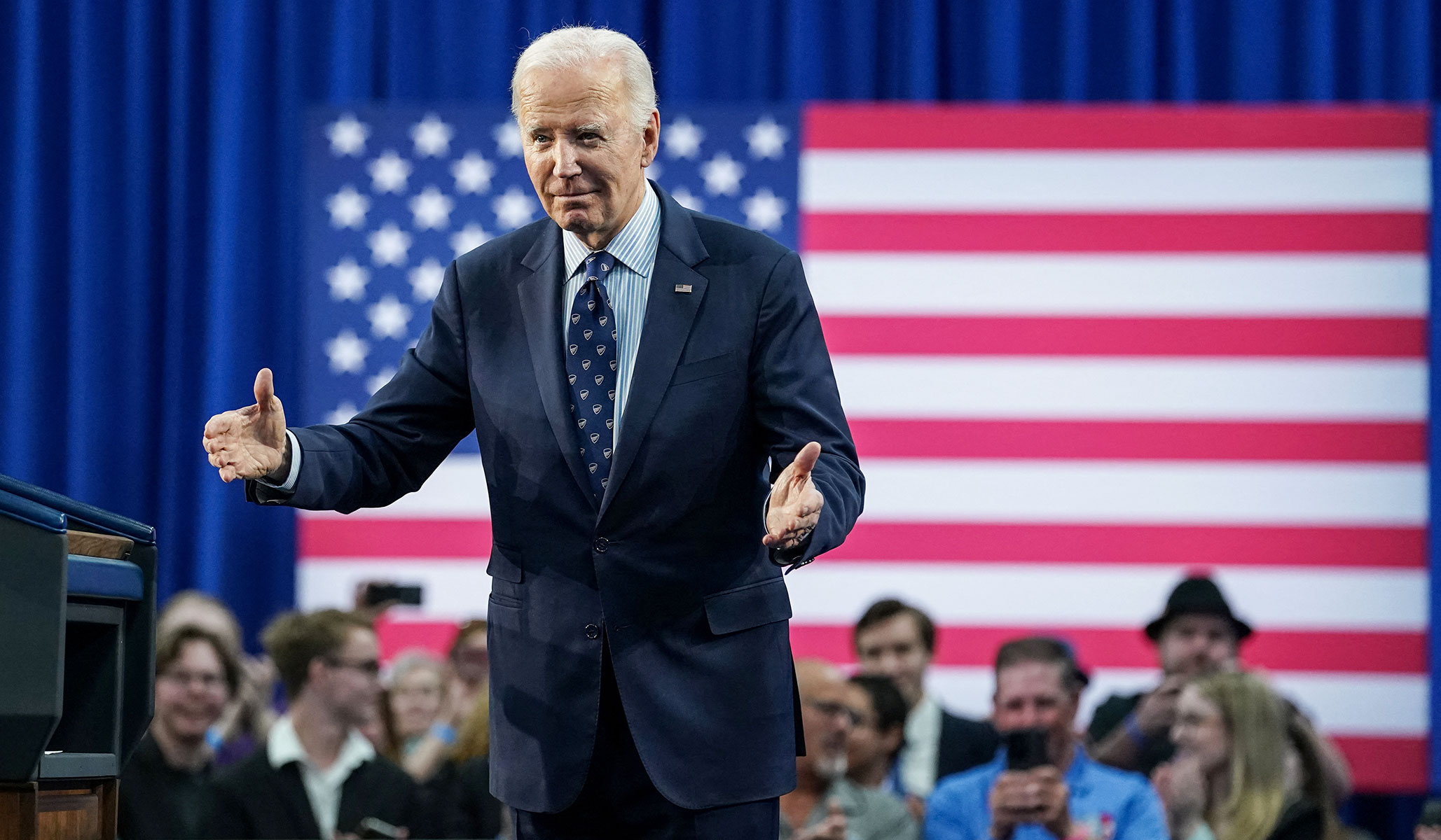Image Team’s Caricature of Biden Poised for Comeback