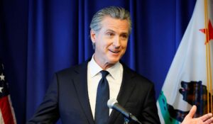 Gov. Newsom Frames Himself as “One of the Boys” to Keep Californians in the West