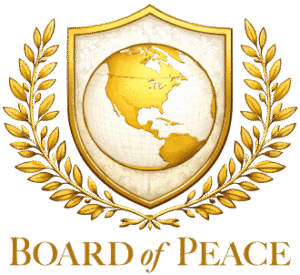 Trump Signs Board of Peace Charter in Davos Beneath U.S. Great Seal