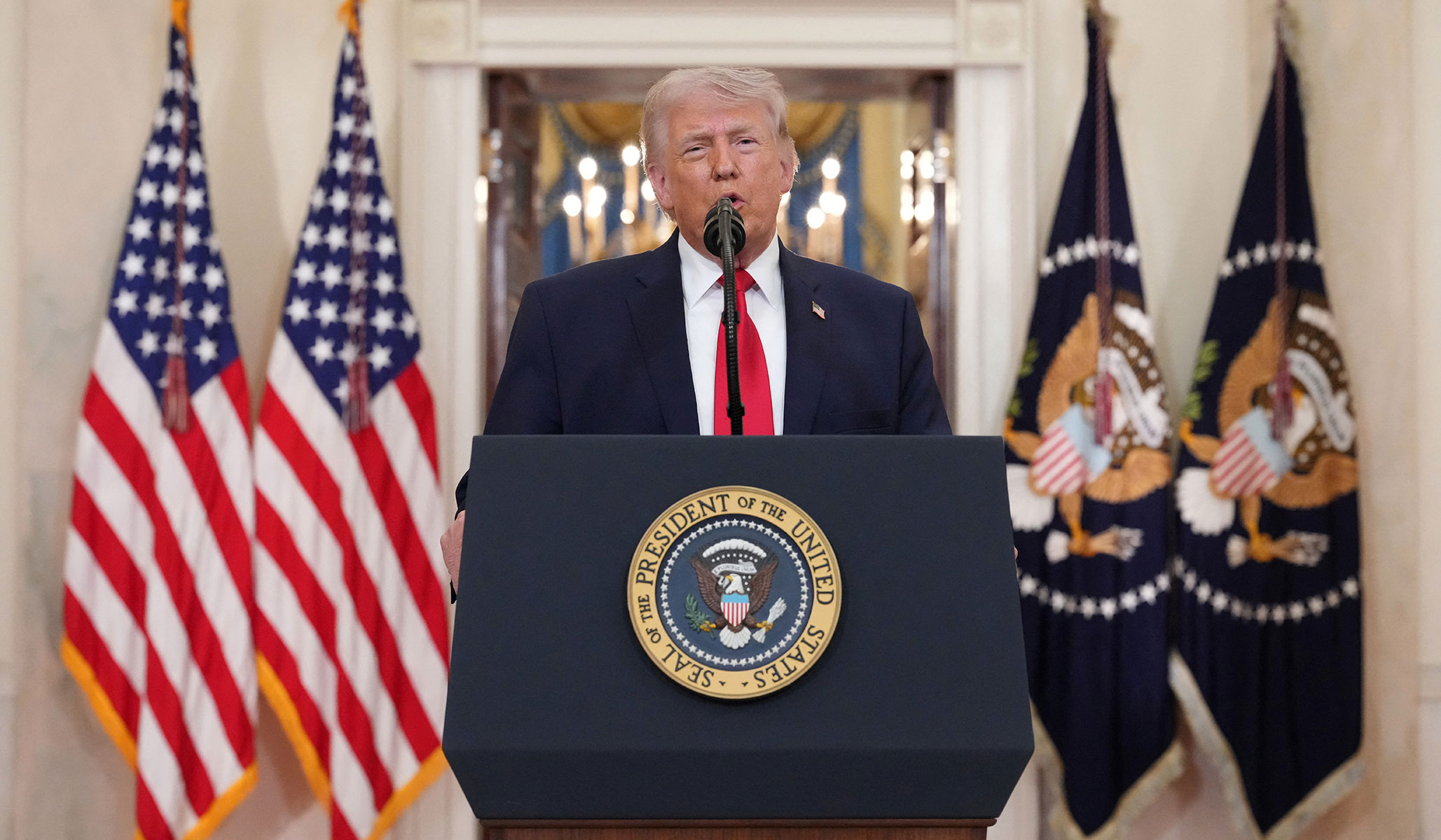 Trump’s Iran Address Fails to Reassure Americans