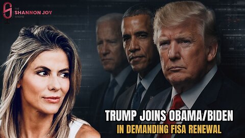 TRUMP Joins Obama/Biden In Demanding FISA Renewal. With Special Guest Aaron Day